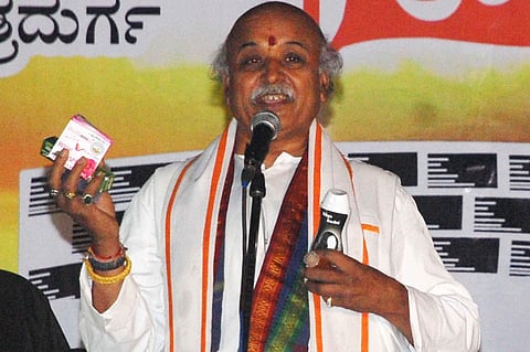 Former Vishwa Hindu Parishad international general secretary Praveen Togadia (File Photo |EPS)
