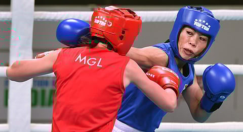Seasoned boxer Mary Kom (Photo | PTI)