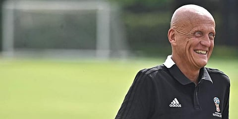 Legendary Italian referee Pierluigi Collina (Photo | AP)