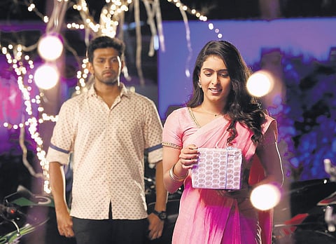 Varun and Samyuktha Hegde in 'Puppy'