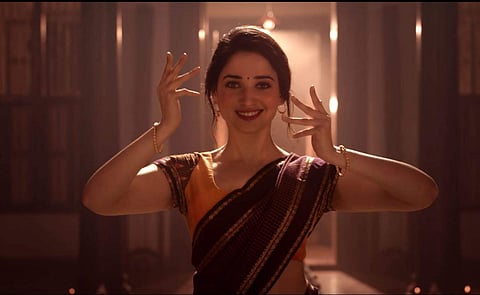 Tamannaah  in 'Petromax' (Photo| YouTube Screengrab)