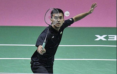 Indian shuttler Lakshya Sen (Photo | Twitter @lakshya_sen)