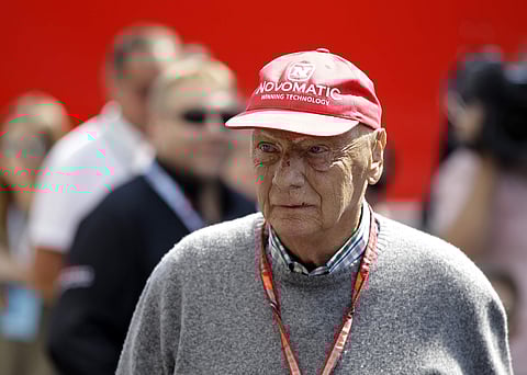 Niki Lauda. (Photo | AP)