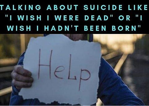 Suicide can be prevented if you know how to identify some warning signs that many individuals show before taking the extreme step.