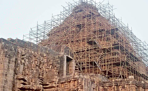 Salvation of famous Konark Sun Temple stuck in the sand
