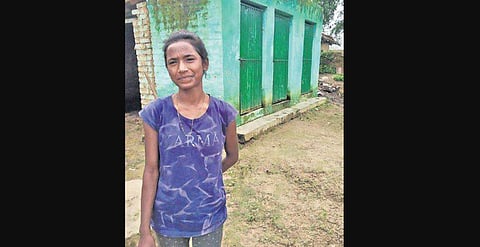 Girls from this village had to walk 1.5 km to answer nature’s call before toilets were built.