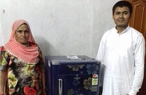 17-year-old boy who tookout savings from his piggy bank to buy a refrigerator for his mother. (Photo| EPS)