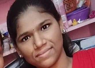 Charumathi at her residence in Perumbakkam (Photo| Special Arrangement)