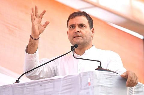Rahul calls Modi a 'loudspeaker' of rich businessmen, attacks Khattar in first Haryana poll rally