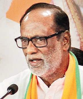 Telangana BJP chief K Laxman (File Photo | EPS)