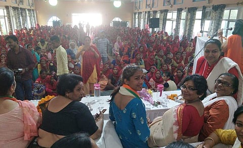 (Photo | Twitter @BJPMM4Haryana)