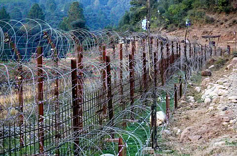 Vigil has been stepped up along the border to counter any attempts of infiltration. (FILE | PTI)