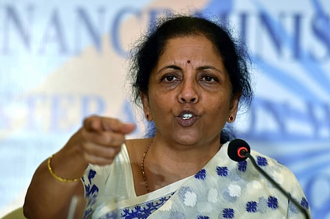 Union Finance Minister Nirmala Sitharaman (File photo | PTI)