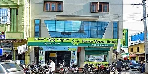 Karur Vysya Bank. (Photo | PTI)