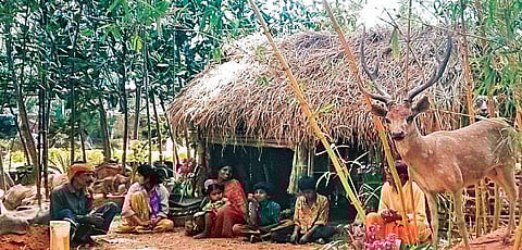 Image of tribals used for representational purpose only