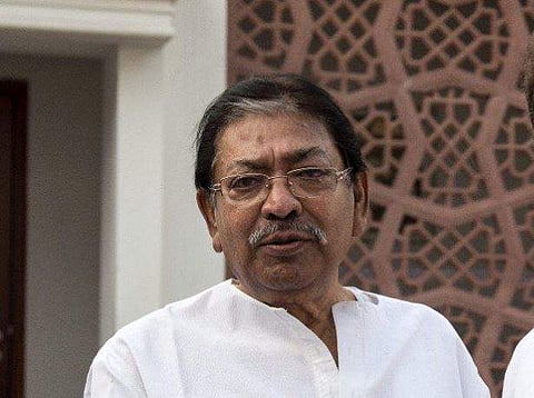 West Bengal Congress president Somen Mitra (Twitter Photo)