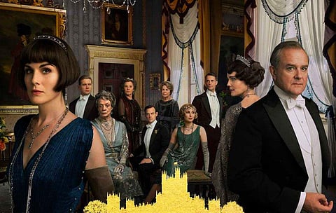 The poster of 'Downtown Abbey'.
