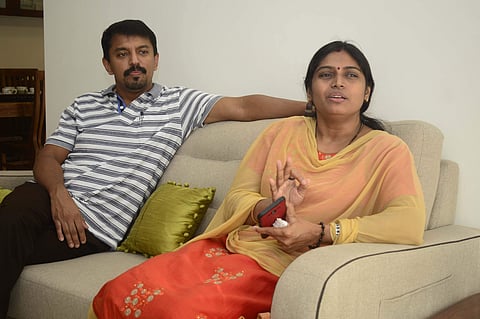 Renji siblings who unravelled the mystery behind the Koodathai murder case. (Photo | Manu R Mavelil/ EPS)