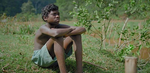 A still from Malayalam film 'Karup'. (Screengrab)