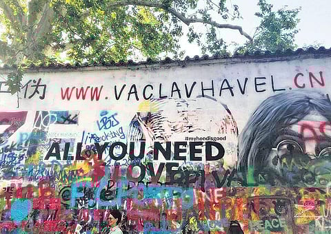 The John Lennon Wall
