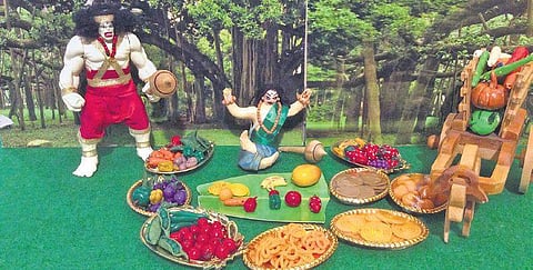 Asuras become the heroes in this golu