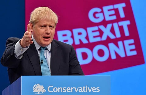 Britain's Prime Minister Boris Johnson. (Photo| AFP)