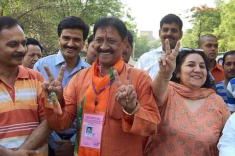 UP BJP leader Chetan Chauhan (Photo| PTI)