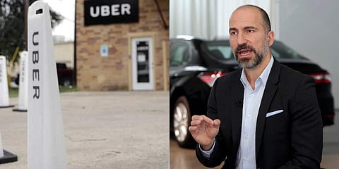 Uber CEO Dara Khosrowshahi (Photo | PTI and AP)