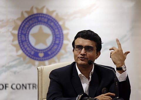 BCCI President Sourav Ganguly. (Photo | AP)