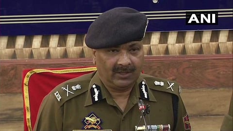 Jammu and Kashmir DGP Dilbag Singh (Photo| ANI)