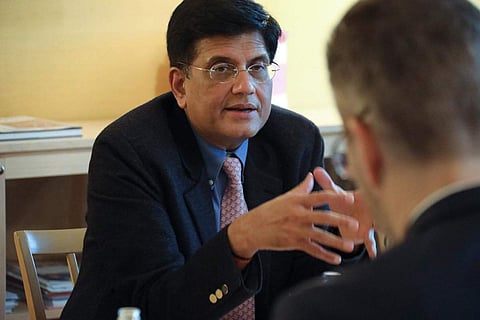 Minister of Railways Piyush Goyal (Photo| Twitter/ @PiyushGoyal)