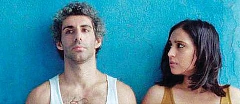 A still from the music video of cold/mess