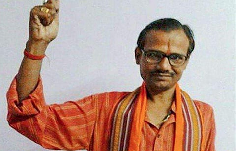 Slain Hindu Maha Samaj Party chief Kamlesh Tiwari. (Photo | PTI)