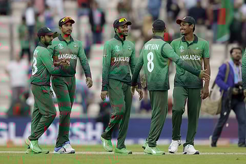 Bangladesh cricket team. (Photo | AP)