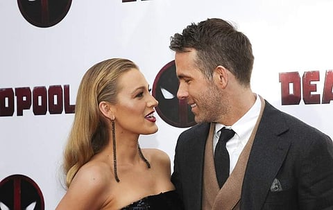 Celebrity couple Blake Lively and Ryan Reynolds. (Photo | AP)