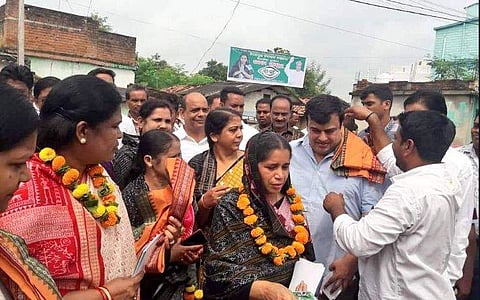 BJD candidate from Bijepur Rita Sahu (Photo | twitter @chetu95)