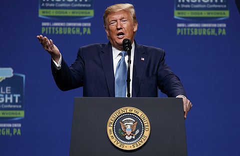 US President Donald Trump (Photo| AP)