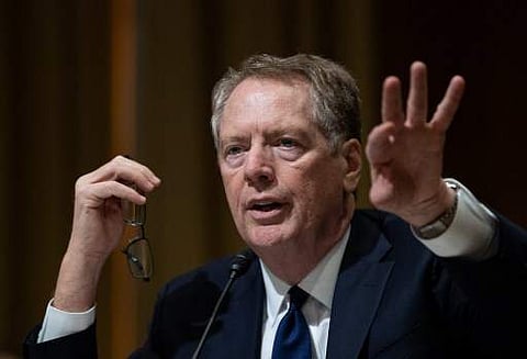 US Trade Representative Robert Lighthizer  (File Photo | AFP)