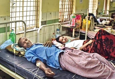 Dengue patients admitted to the Gandhi Hospital | Vinay Madapuu