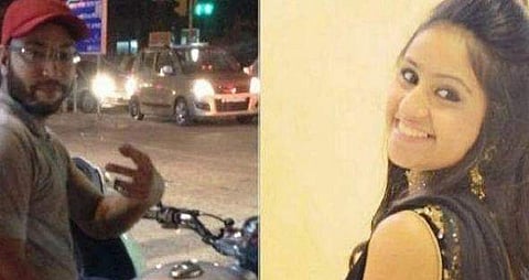 (Left) Sarvjeet Singh who was accused of harassing and molesting Jasleen Kaur (right) (Photos | Twitter)