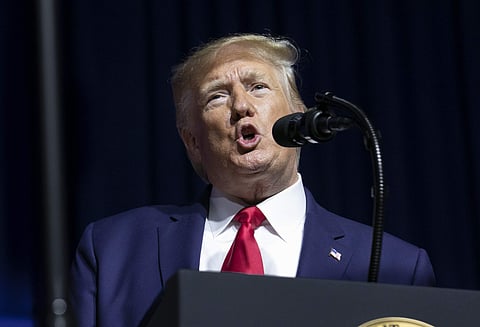 US President Donald Trump (Photo | AP)