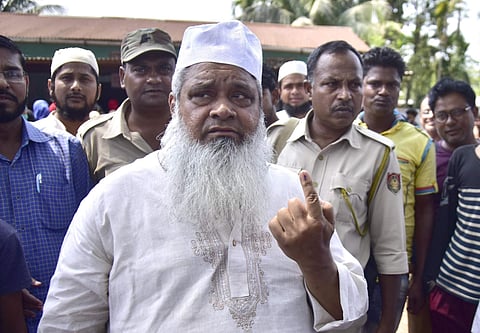 AIUDF chief Badruddin Ajmal (File photo| IANS)