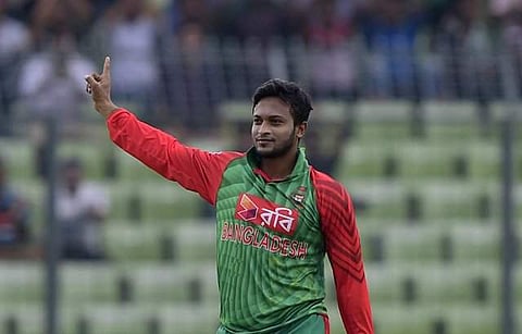 Shakib Al Hasan (Photo | AFP)