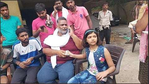 Shreya Siddhi donated her pocket money for flood relief activities (Photo | Twitter @pappuyadavjapl)