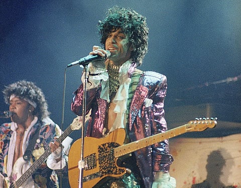 American singer, songwriter, musician, record producer, dancer, actor, and filmmaker Prince. (Photo | AP)