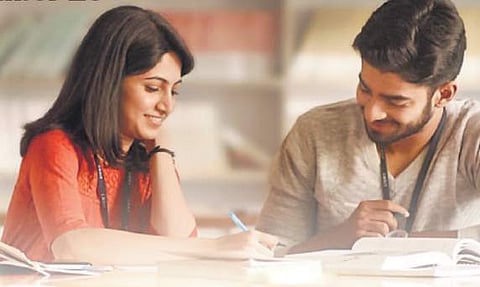 Deekshit and Kushi in a still from 'Dia'