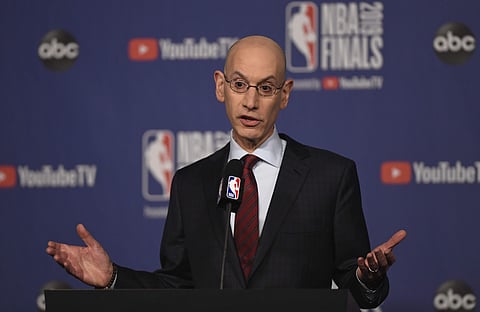 NBA Commissioner Adam Silver (Photo| AP)