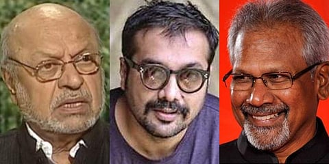 (From left to right ) Shyam Benegal, Anurag Kashyap, Manirathnam
