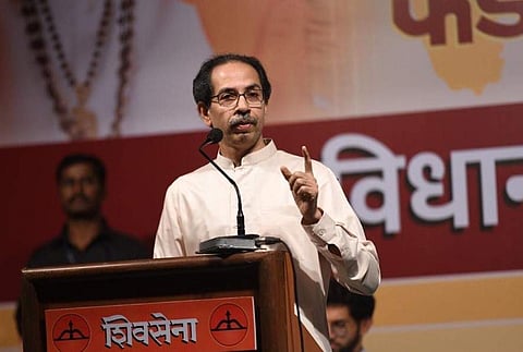 Shiv Sena president Uddhav Thackeray (Photo| Twitter/@OfficeofUT)