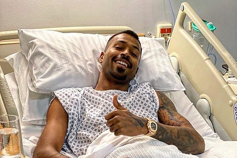 Hardik Pandya. (Photo | Twitter/@HardikPandya)